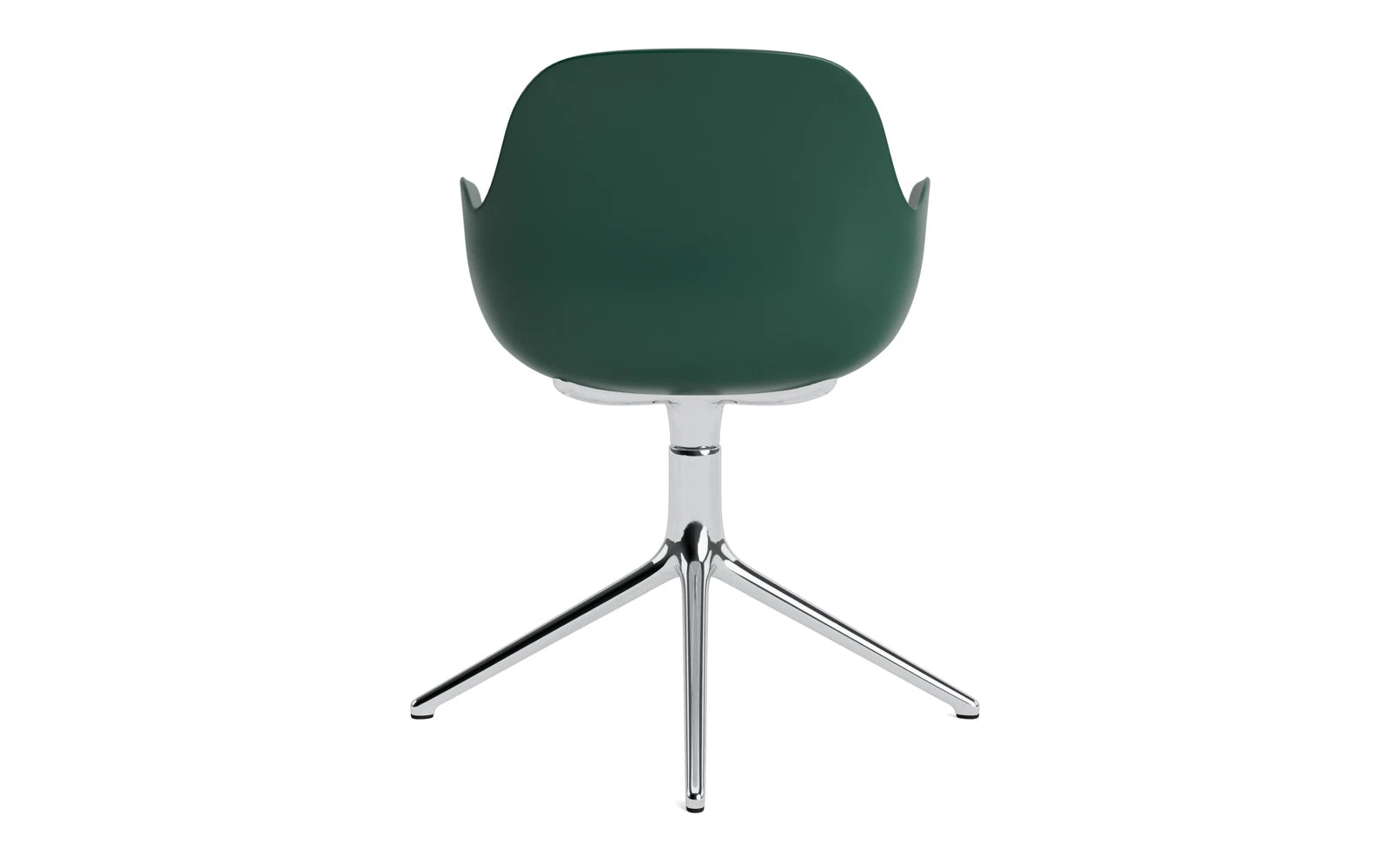 Moderner Form Drehstuhl mit Armlehnen von Normann Copenhagen, perfekt für stilvolle Büros und gemütliche Wohnbereiche.