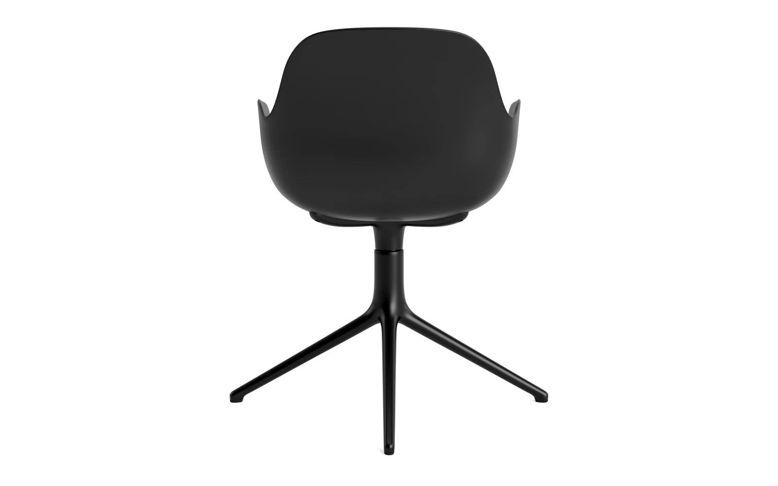 Eleganter Form Drehstuhl mit Armlehnen von Normann Copenhagen, perfekt für komfortable Arbeitsplätze und geschmackvolle Einrichtung.