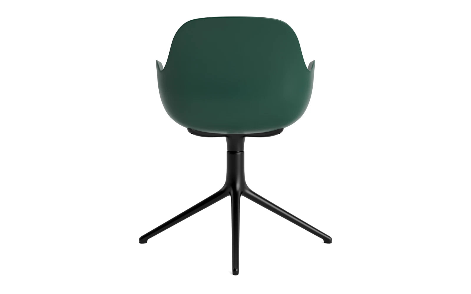 Moderner Form Drehstuhl mit Armlehnen von Normann Copenhagen, ideal für stilvolle Büros und Wohnräume, vereint Komfort und Ästhetik.
