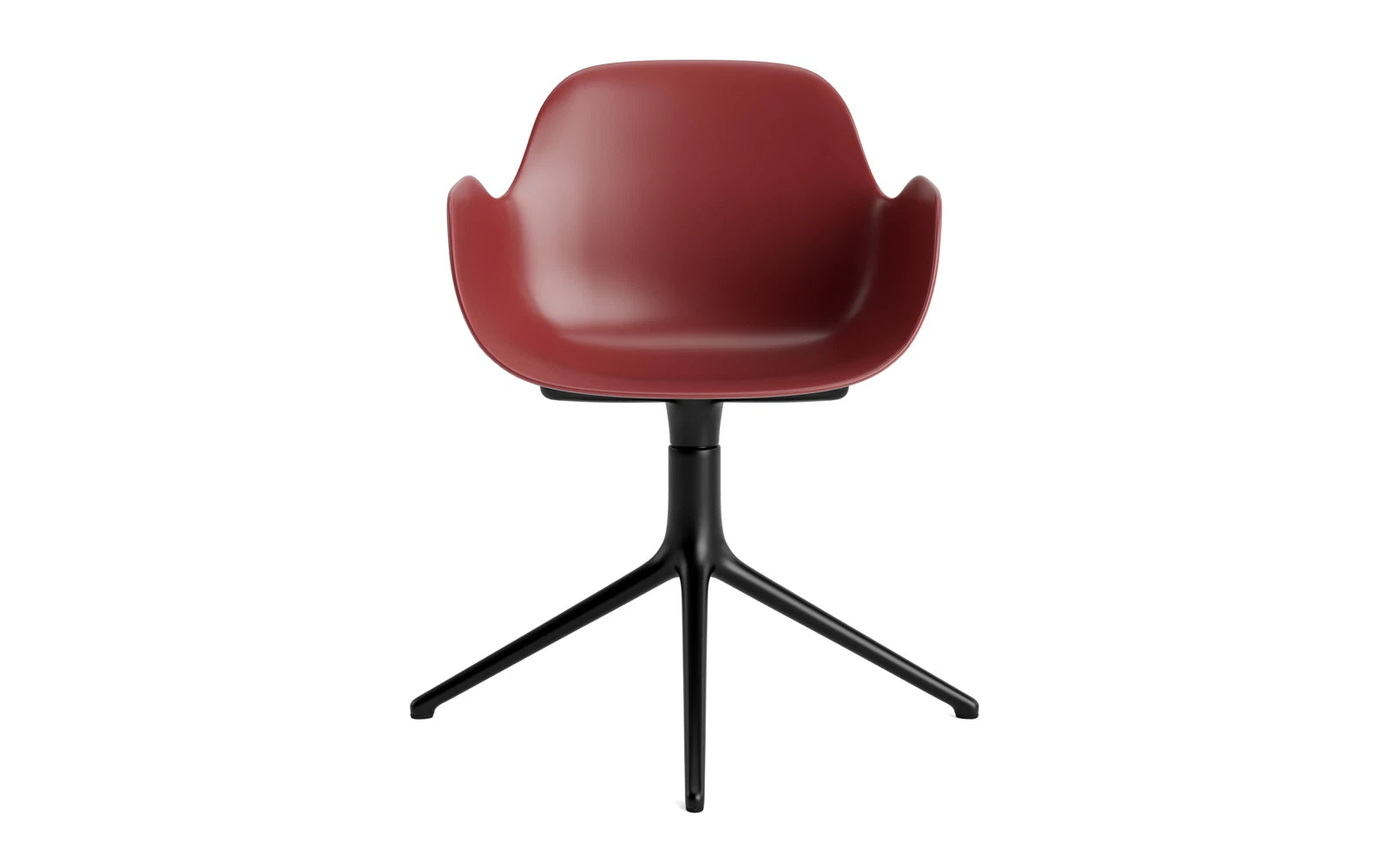 Moderner Form Drehstuhl mit Armlehnen von Normann Copenhagen, perfekt für stilvolle Büros und gemütliche Wohnbereiche.