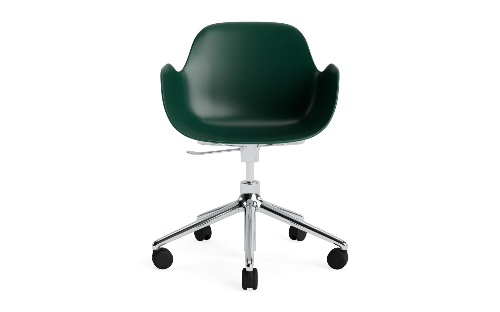 Erleben Sie den Form Bürostuhl mit Armlehne von Normann Copenhagen – stilvolles Design trifft auf optimalen Komfort und langlebige Qualität für Ihr Büro.