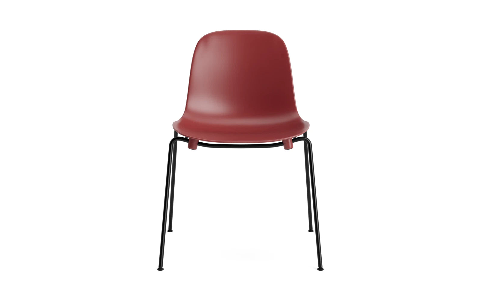 Moderner Stapelstuhl von Normann Copenhagen, perfekt für stilvolle Innenräume, kombiniert Komfort und minimalistisches Design.