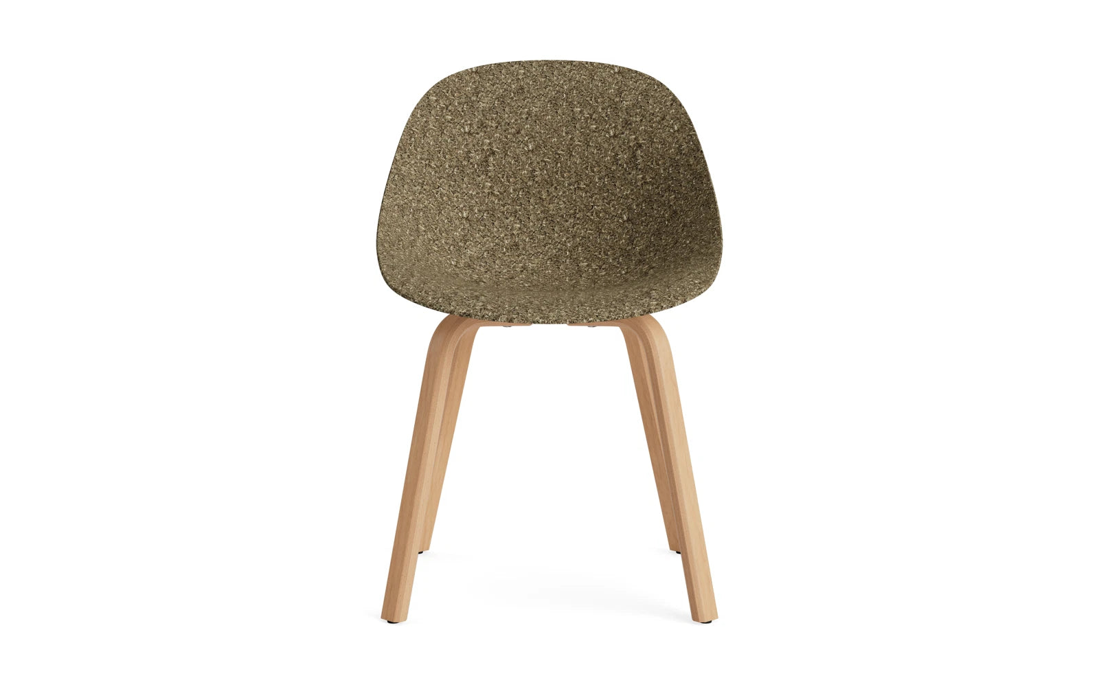 Moderner Mat Stuhl aus hochwertigem Buchenholz von Normann Copenhagen, perfekt für zeitgemäße Einrichtung und komfortables Sitzen.