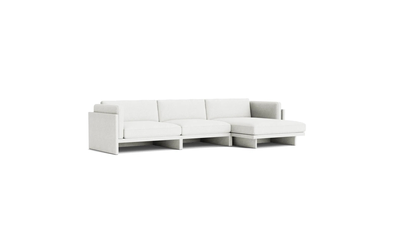Elegantes Softy 4-Sitzer Sofa mit rechter Chaise Longue von Normann Copenhagen – vielseitig und modern für Ihr Zuhause.