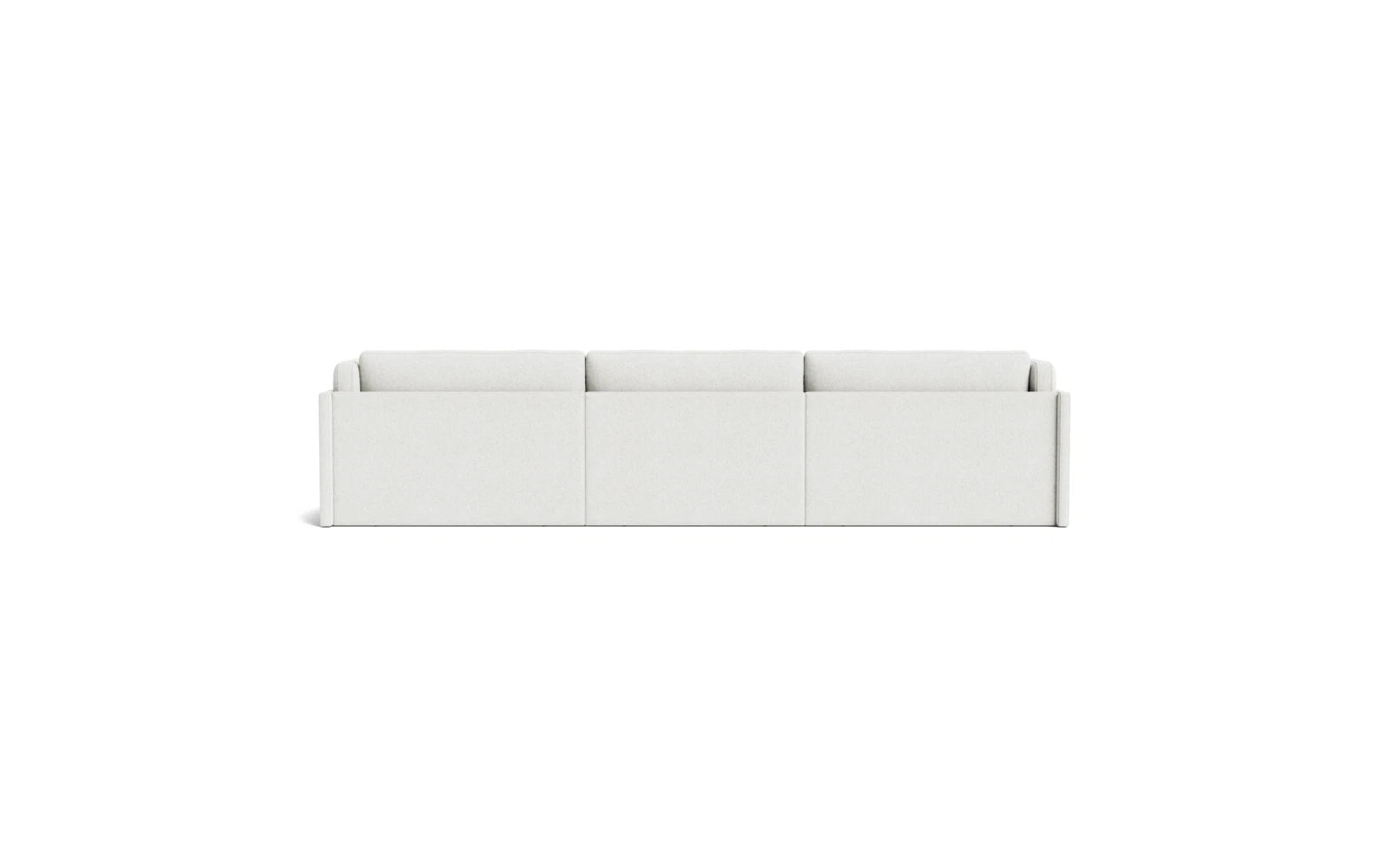 Elegantes 4-sitzer Softy Sofa mit rechter Chaise Longue von Normann Copenhagen, perfekt für stilvolle Wohnräume und Entspannung.