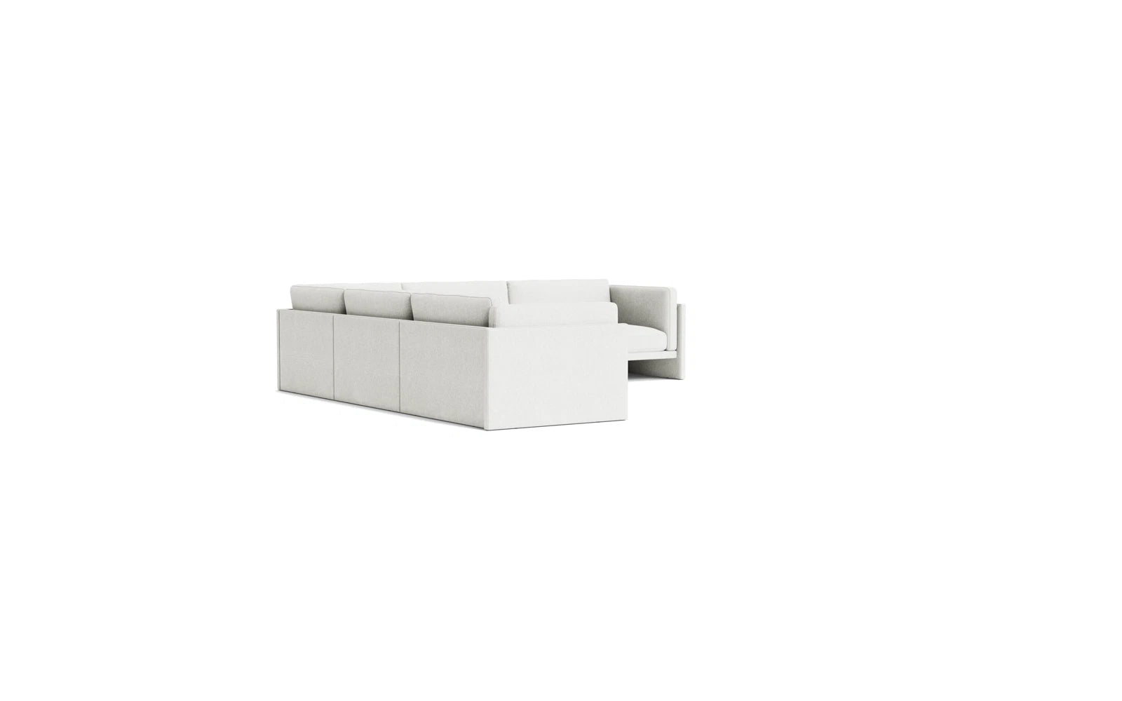 Stylisches Softy Ecksofa für 6 Personen von Normann Copenhagen, perfekt für gesellige Runden und entspannte Abende im modernen Zuhause.