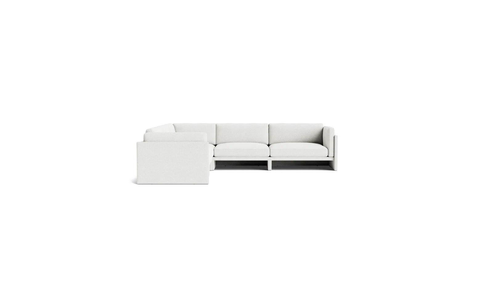 Elegantes Softy Ecksofa für 6 Personen von Normann Copenhagen, ideal für stilvolle Wohnräume und gesellige Zusammenkünfte.