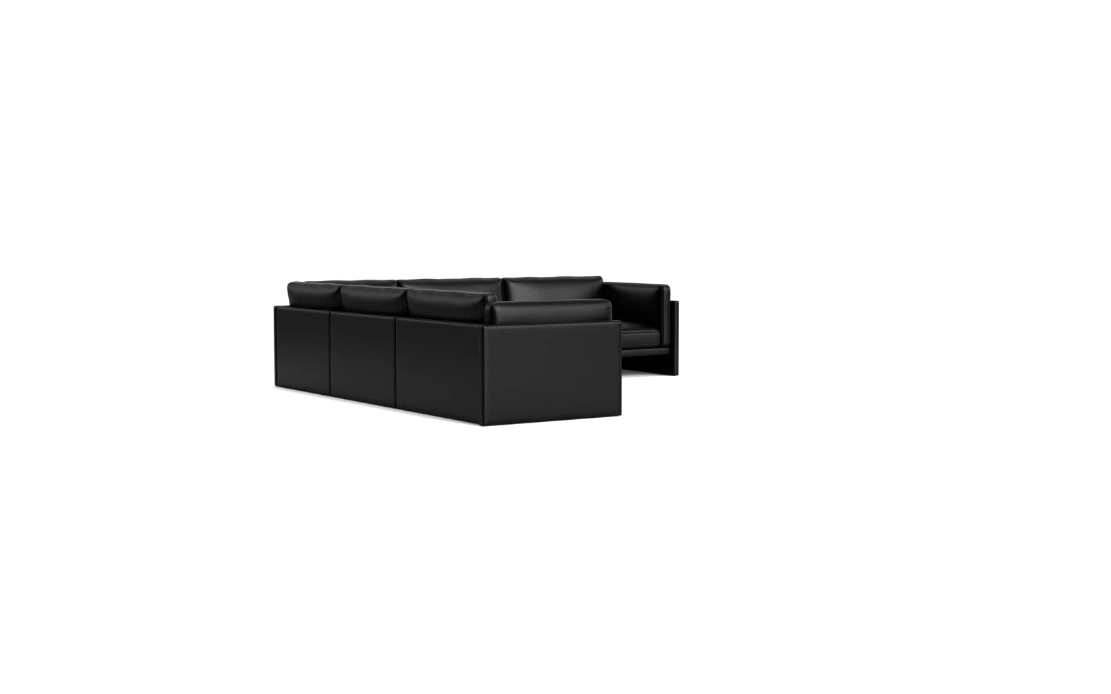Elegantes Softy Ecksofa für 6 Personen von Normann Copenhagen, ideal für stilvolle Wohnräume und entspannte Zusammenkünfte.