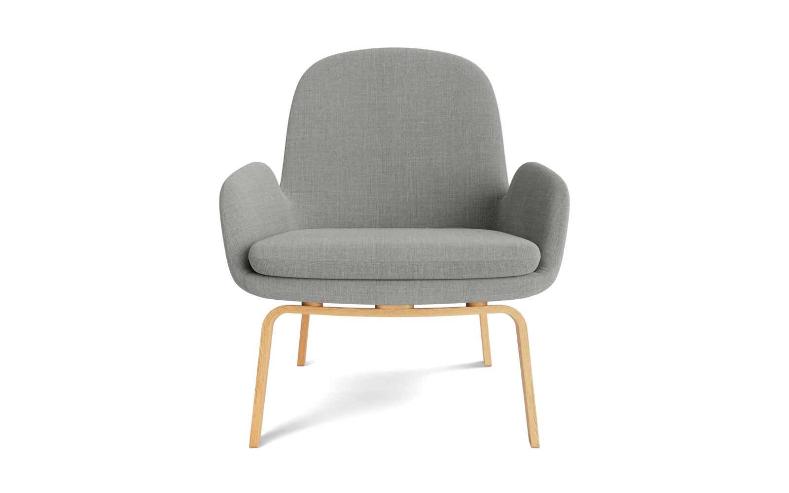 Moderner Era Lounge-Sessel aus Eiche von Normann Copenhagen, perfekt für gemütliche Stunden und ein ansprechendes Wohnambiente.