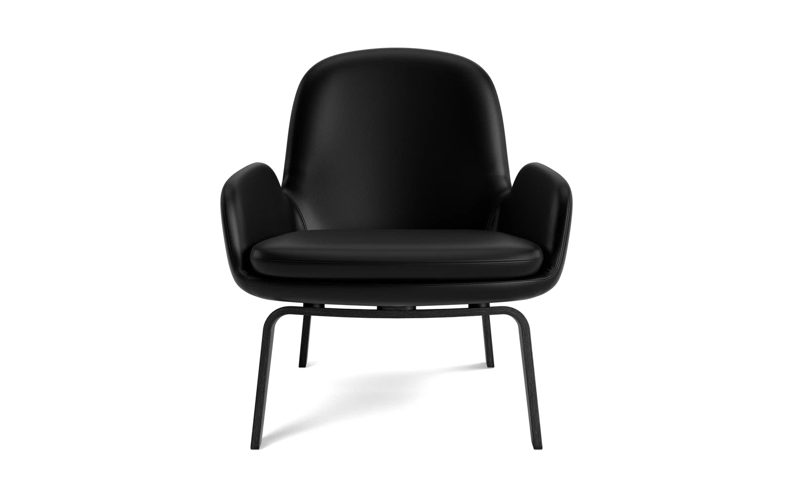 Stilvoller Era Lounge-Sessel in schwarzer Eiche Ultra von Normann Copenhagen, perfekt für modernes Wohndesign und gemütliche Entspannung.