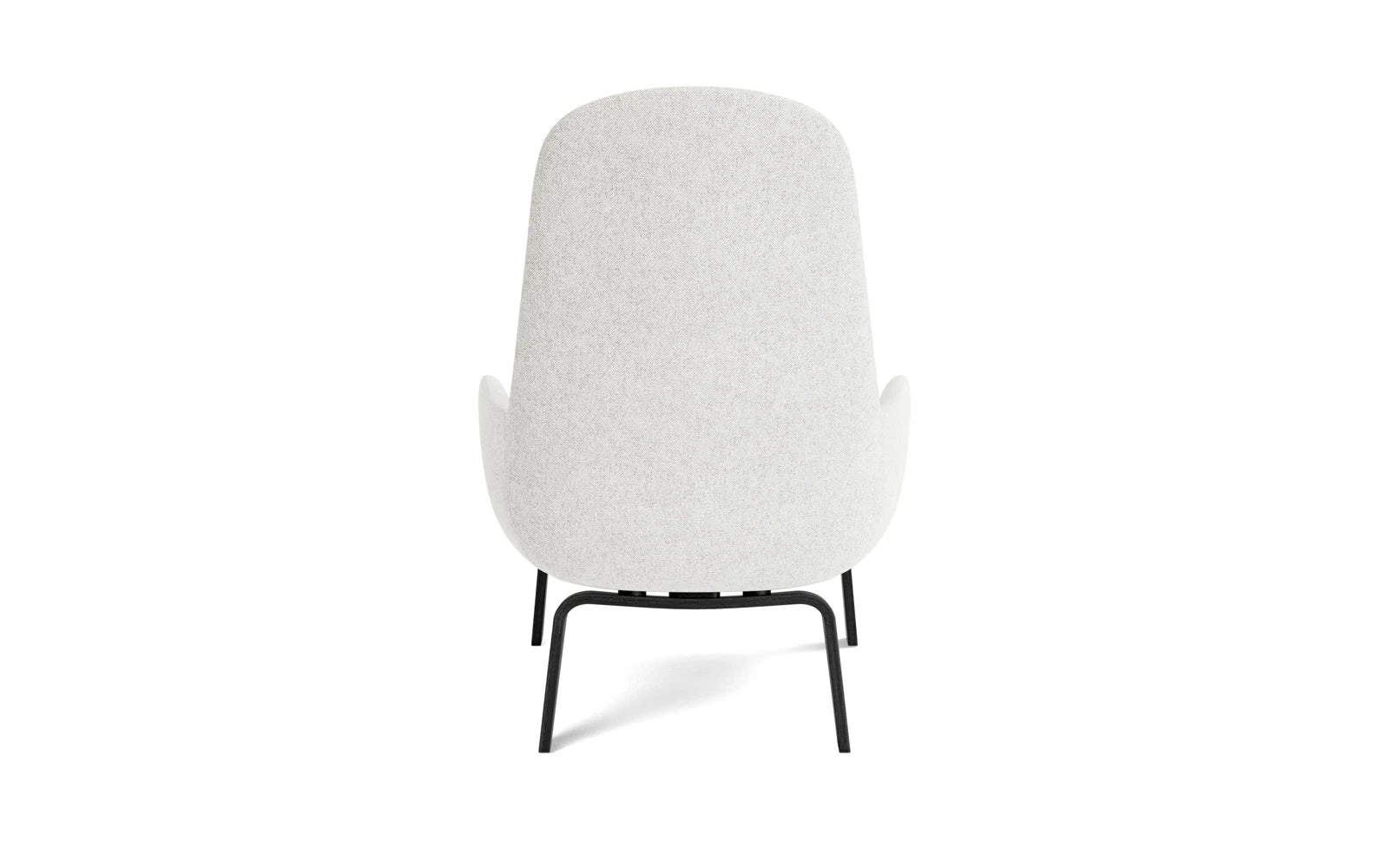 Genießen Sie den Era Lounge-Sessel hoch in stilvoller schwarzer Eiche und hochwertigem Hallingdal-Stoff – der perfekte Mix aus Eleganz und Komfort.