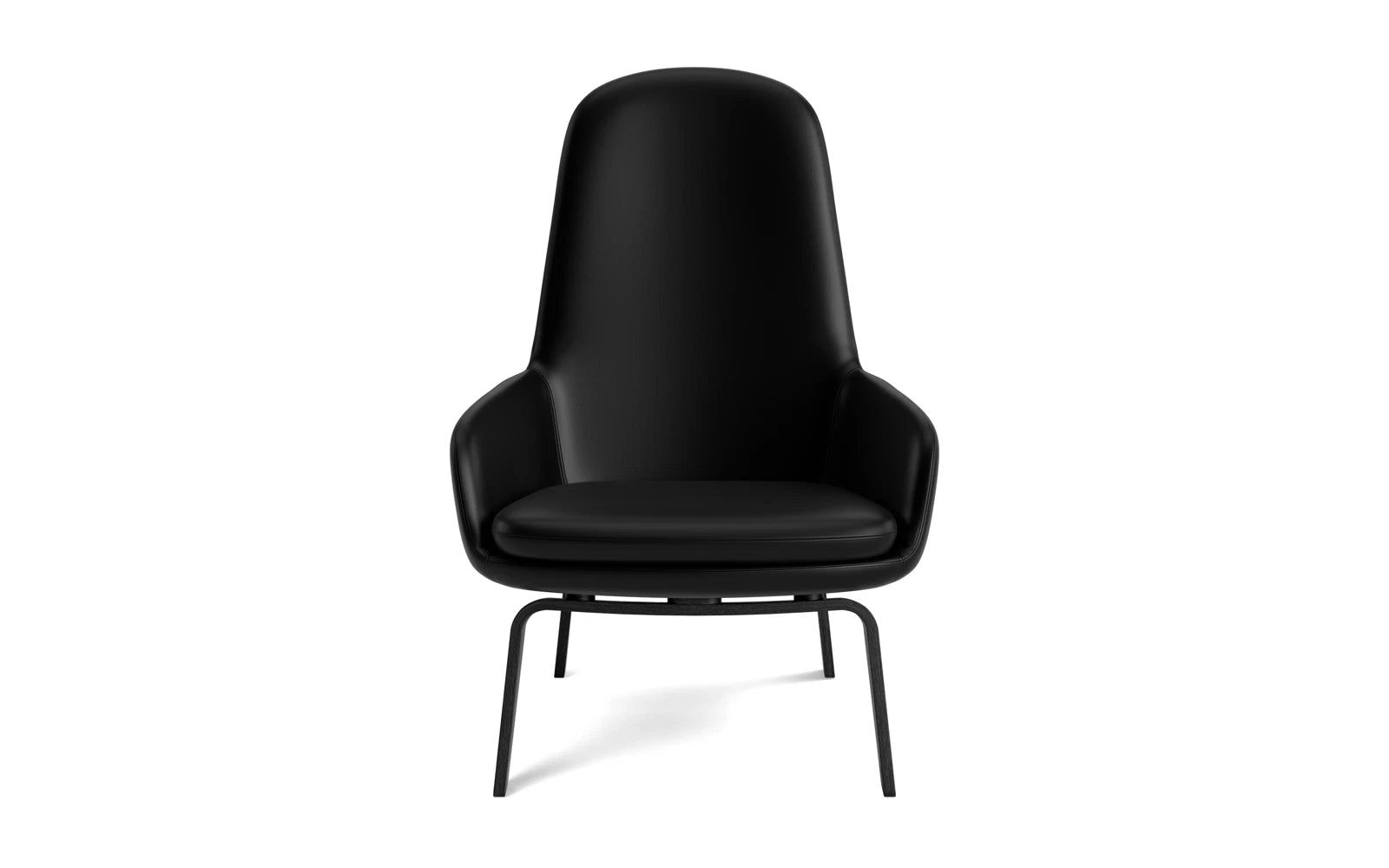 Stilvoller Era Lounge-Sessel aus schwarzer Eiche, perfekt für modernes Wohnen und gemütliche Entspannungsecken.