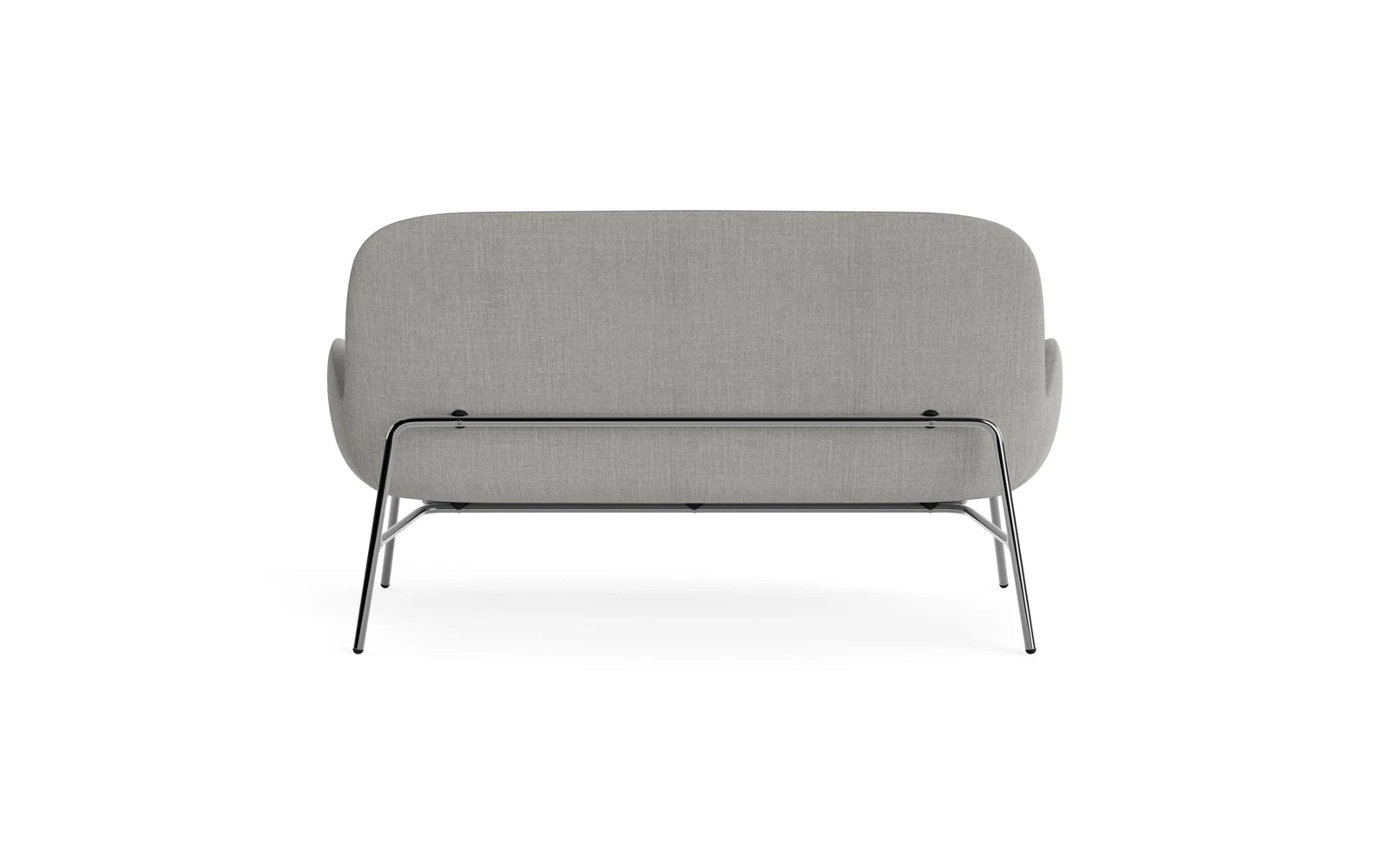 Elegantes 2er Sofa Era Chrom Remix von Normann Copenhagen, das stilvolle Akzente setzt und Komfort für gesellige Momente bietet.
