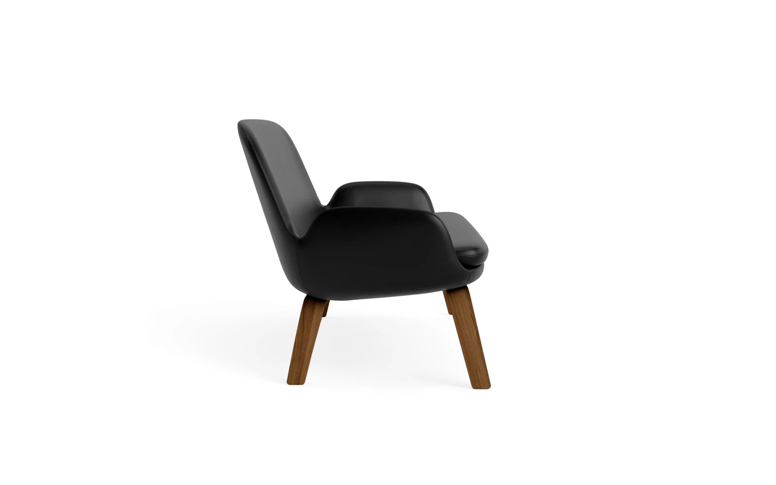 Elegantes 2-Sitzer Sofa Era in Walnuss-Optik von Normann Copenhagen, perfekt für stilvolle und komfortable Wohnräume.