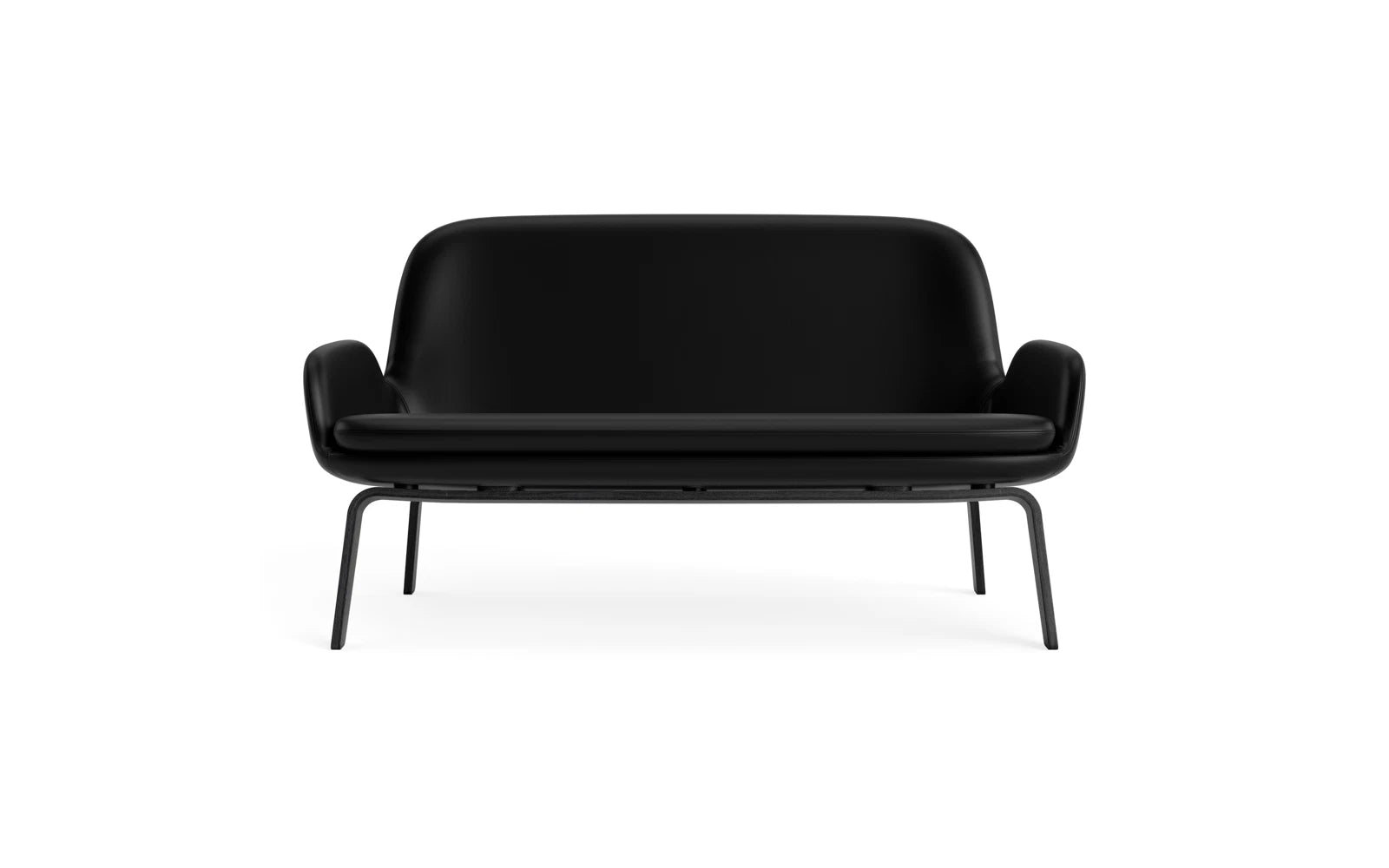 Elegantes 2er Sofa Era von Normann Copenhagen in schwarzer Eiche Ultra – stilvolles Design trifft auf höchsten Sitzkomfort.