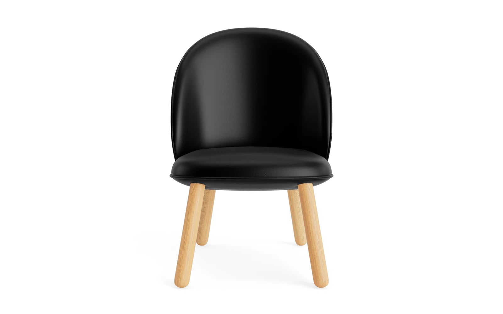 Eleganter Ace Lounge-Sessel aus hochwertigem Eichenholz von Normann Copenhagen, ideal für modernes Wohndesign und entspannte Momente.