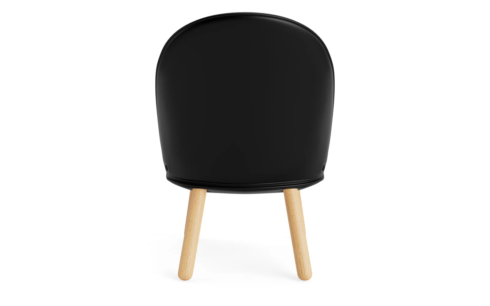Eleganter Ace Lounge-Sessel aus Eiche von Normann Copenhagen, ideal für entspannte Stunden und stilvolle Wohnräume.