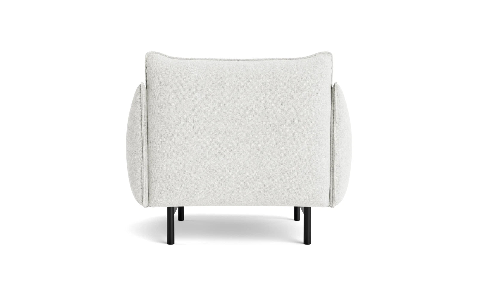 Stylischer Ark Sessel von Normann Copenhagen, der durch seine geschwungene Silhouette und bequemen Armlehnen eine moderne Atmosphäre schafft.