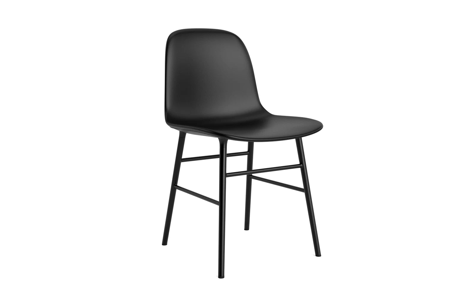 Der Form Stuhl von Normann Copenhagen vereint schlichtes Design, Funktionalität und hochwertige Handwerkskunst mit vielfältigen Anpassungsmöglichkeiten.