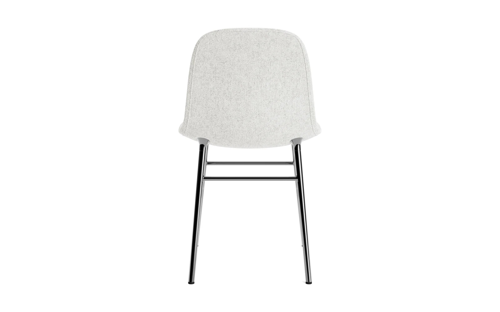 Moderner gepolsterter Stuhl in Chrome Hallingdal von Normann Copenhagen, perfekt für zeitgemäße Innenräume und geschmackvolle Einrichtung.