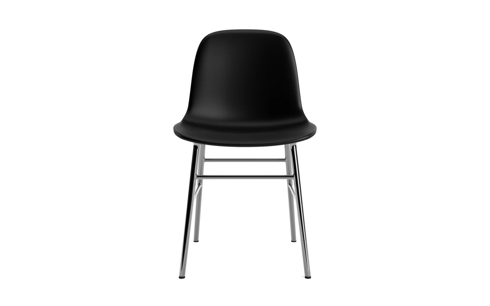 Der Form Stuhl gepolstert Chrome Ultra von Normann Copenhagen besticht durch sein modernes Design und die hochwertige Polsterung für höchsten Sitzkomfort.