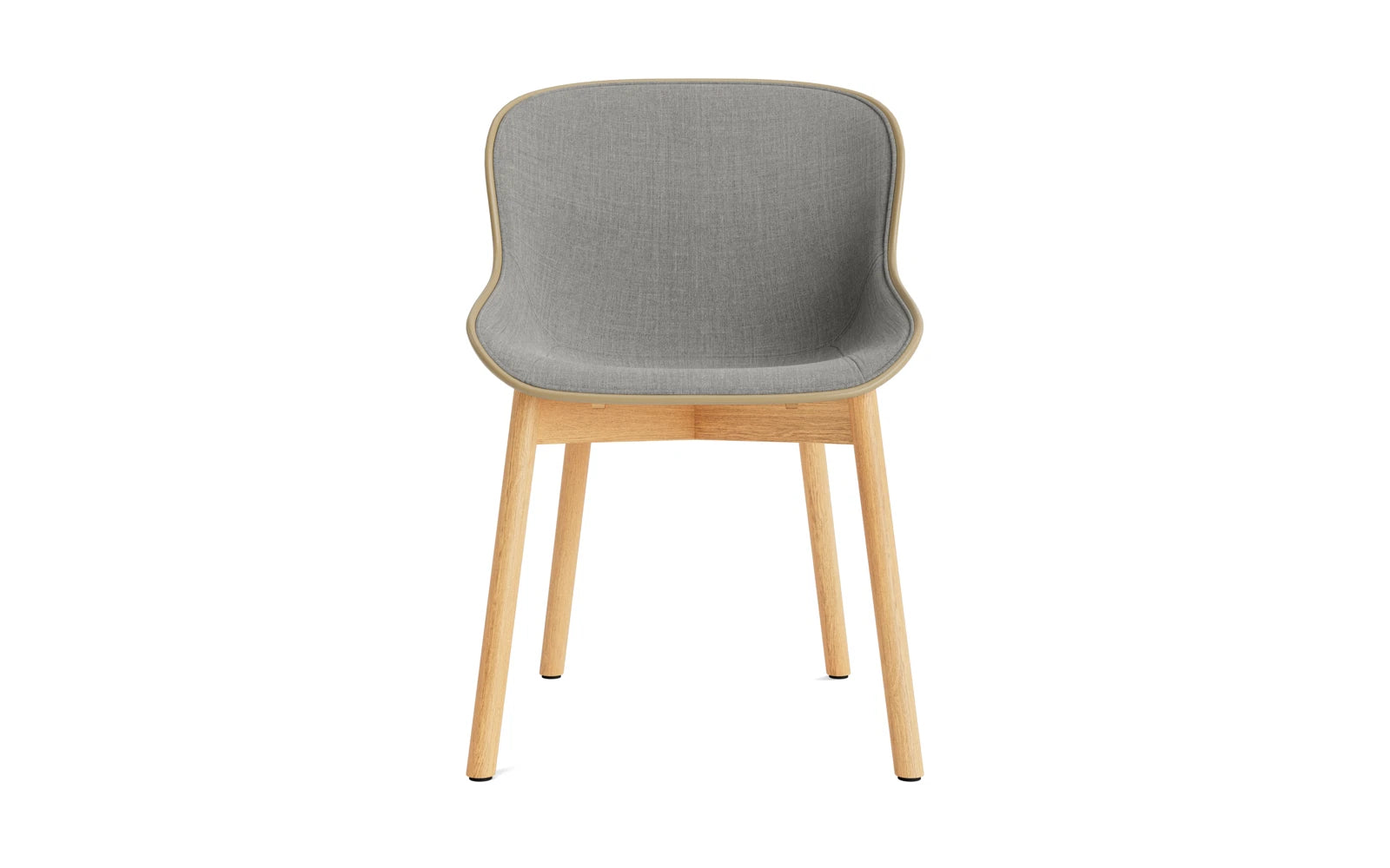 Eleganter Hyg Stuhl mit gepolstertem Sitz in Eiche Sand/Remix – perfektes Design für zeitgemäße Wohnräume.