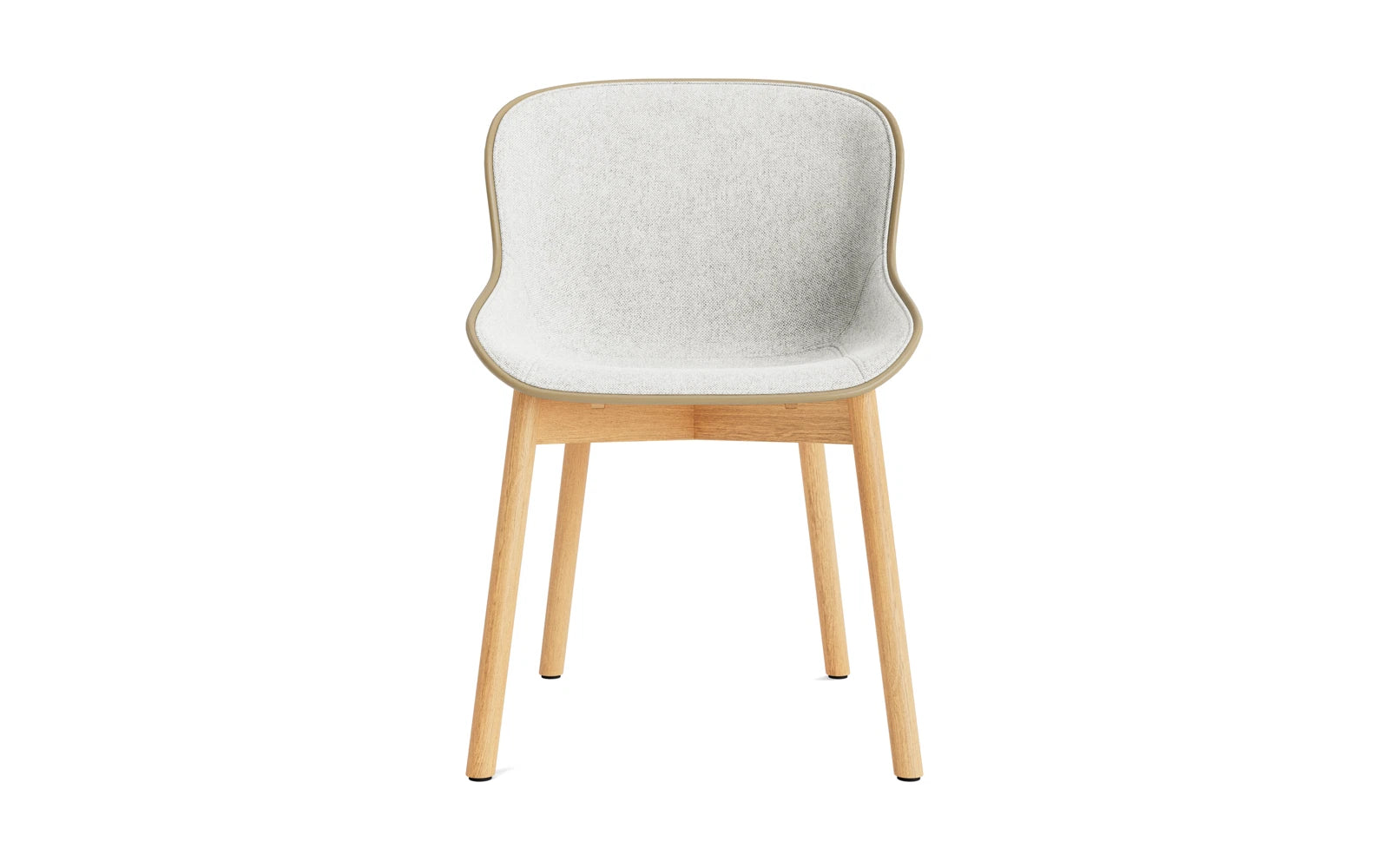 Entdecken Sie den Hyg Stuhl mit Polsterung in Eiche Sand und Hallingdal – stilvoll, komfortabel und perfekt für moderne Wohnräume.