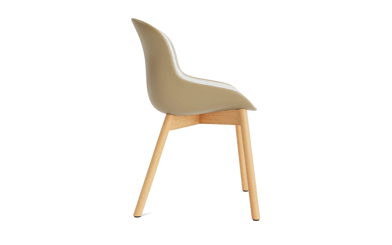 Stilvoller Hyg Stuhl aus Eiche Sand mit hochwertiger Hallingdal-Polsterung, perfekt für zeitgemäße Einrichtung und Komfort.
