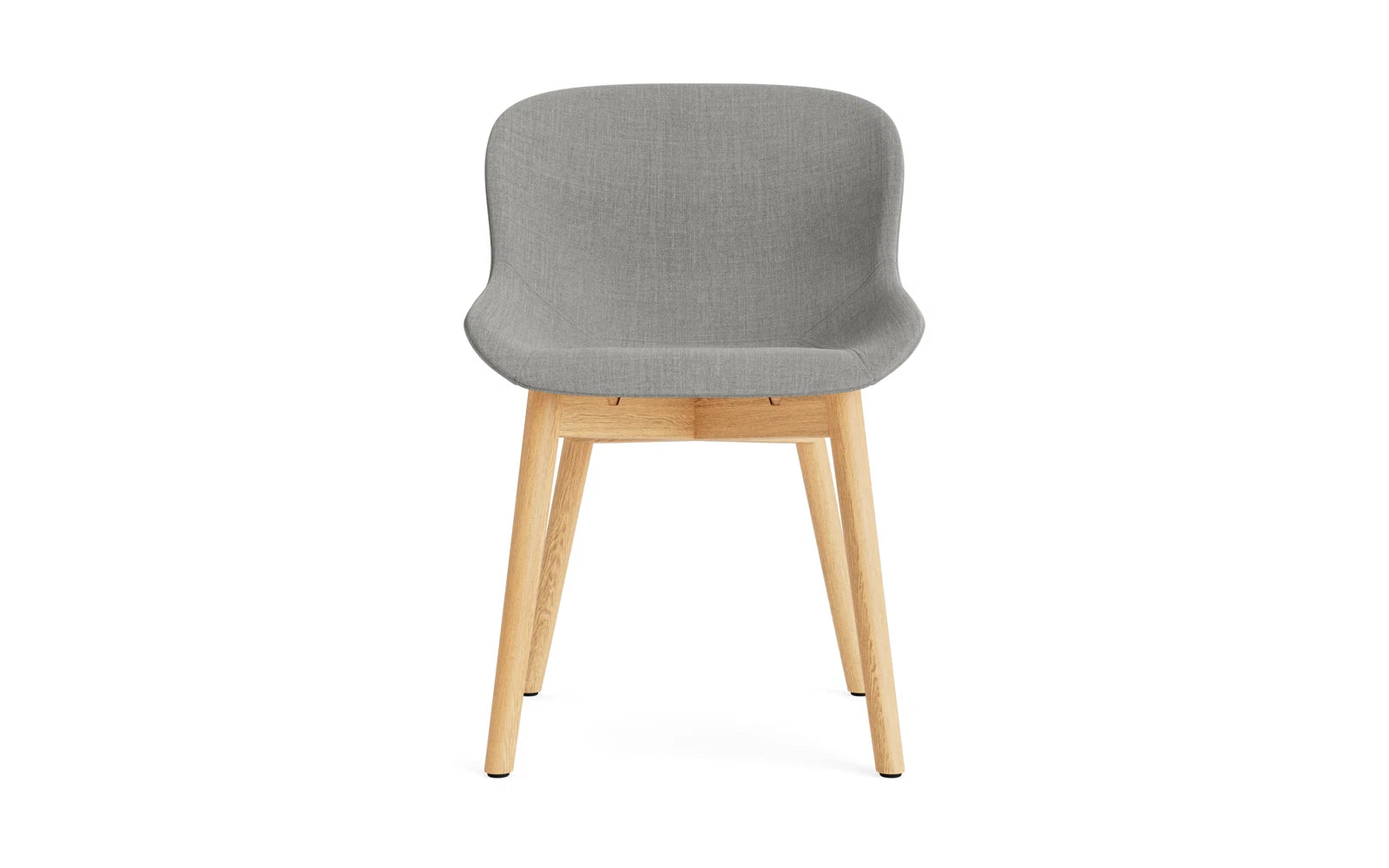 Eleganter Hyg Stuhl mit Vollpolsterung in Eiche Remix von Normann Copenhagen – ideal für modernes Wohndesign und höchsten Sitzkomfort.