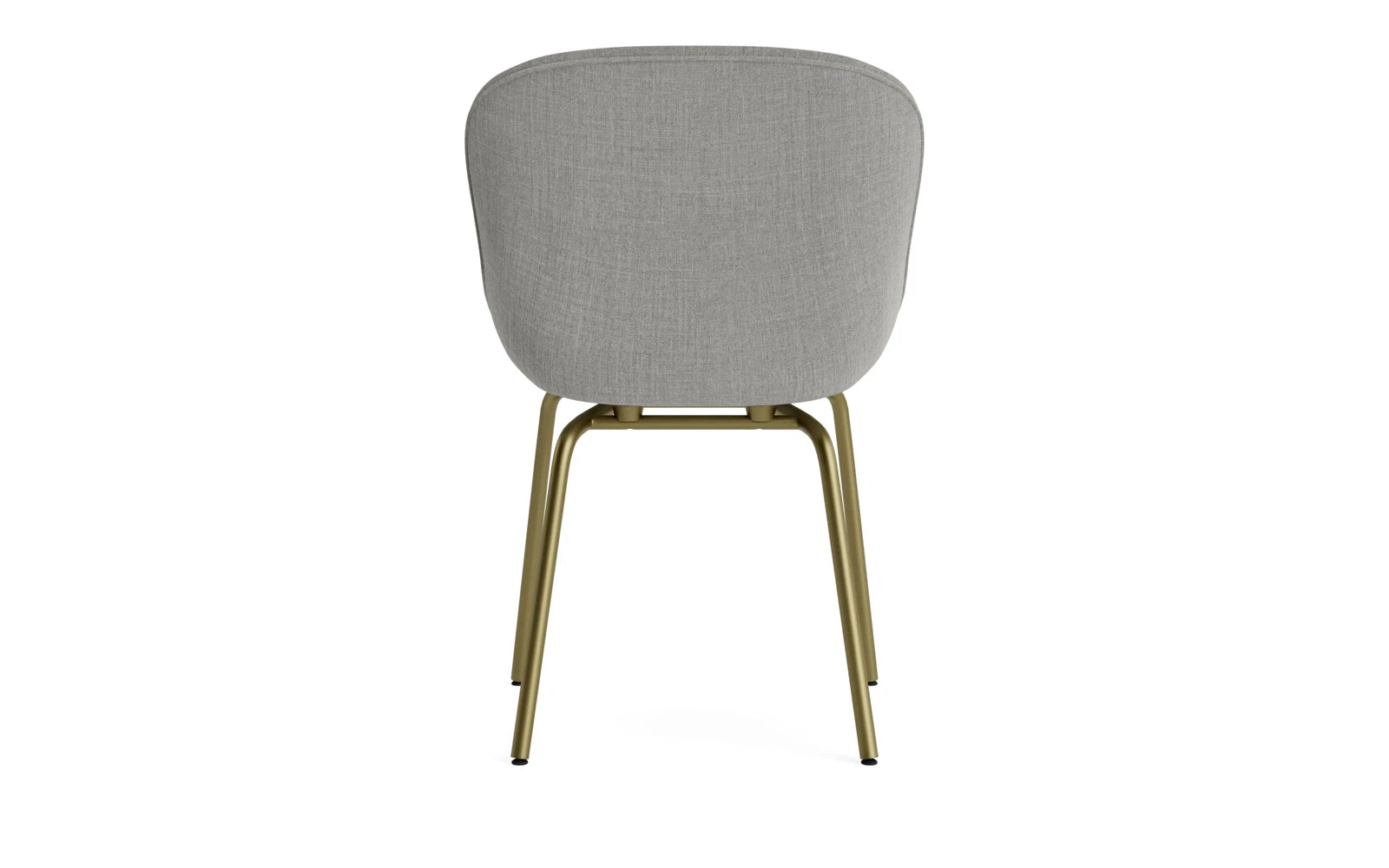 Vollpolsterter Hyg Stuhl in Olivgrün von Normann Copenhagen, ideal für modernes Wohndesign und gemütliche Sitzgelegenheiten.