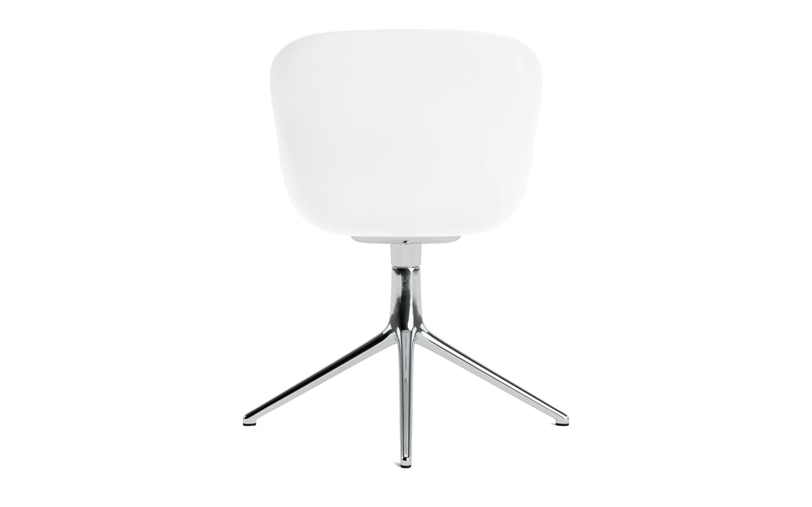 Eleganter Hyg Drehstuhl in edlem Weiß, gepolstert mit hochwertigem Ultra Leder – ideal für modernes Wohnen und stilvolle Büros.