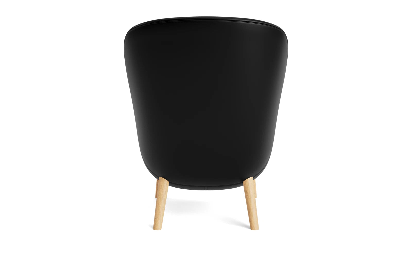 Entdecken Sie den Hyg Lounge-Sessel von Normann Copenhagen: stilvoller Sessel aus Eiche mit hochwertigem Ultra Leder für modernes Wohndesign.
