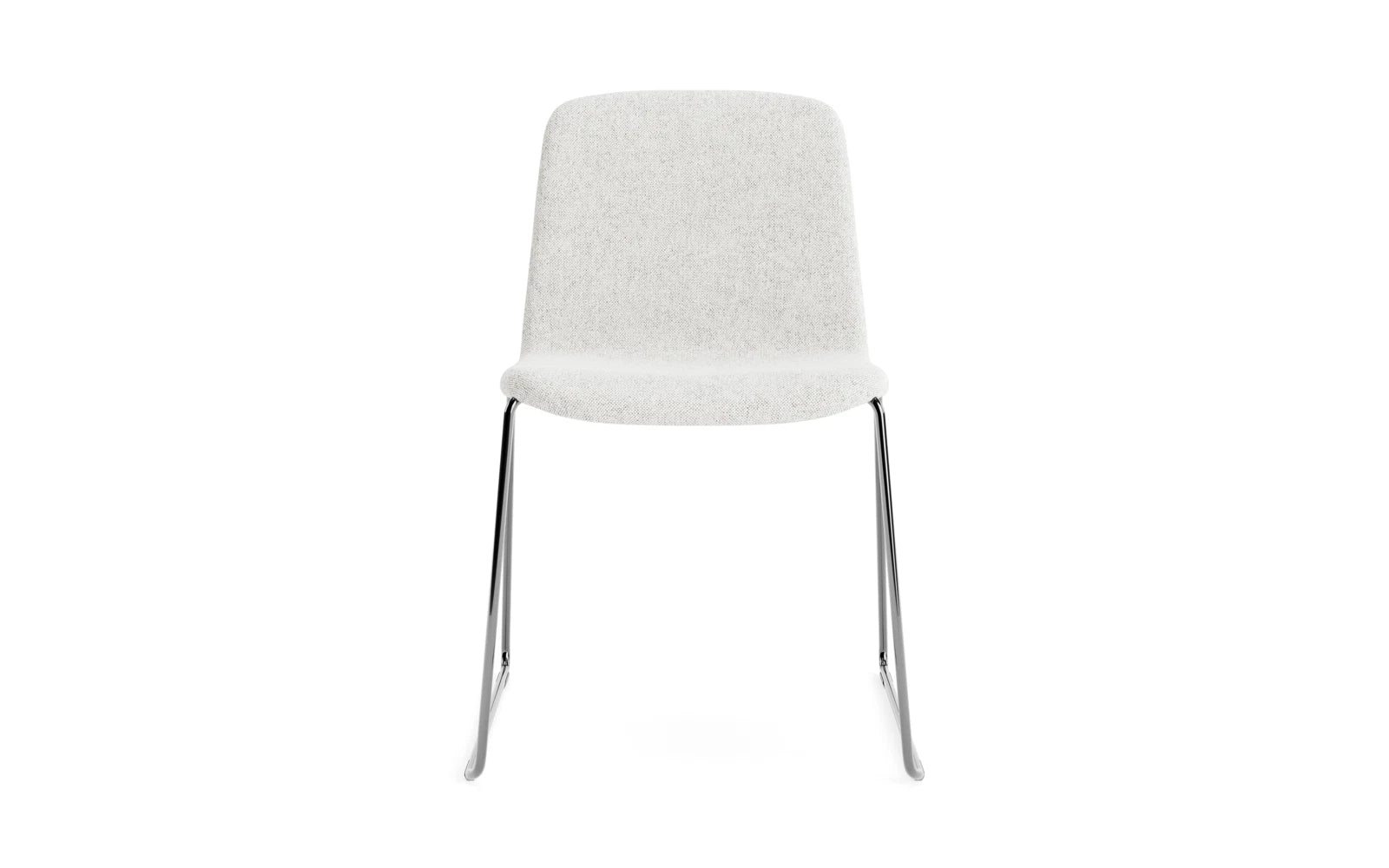 Der Just Stuhl Hallingdal/Chrom von Normann Copenhagen besticht durch seine schlichte Eleganz und hochwertige Verarbeitung, ideal für jedes moderne Zuhause.