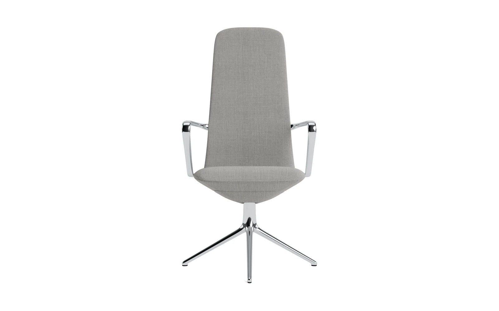 Entdecken Sie den Off Armchair von Normann Copenhagen – ein stilvoller Bürostuhl mit Drehgestell, der Komfort und modernes Design vereint.