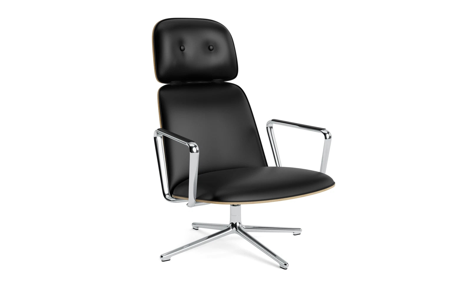 Stilvoller Pad Drehsessel aus Eiche von Normann Copenhagen.