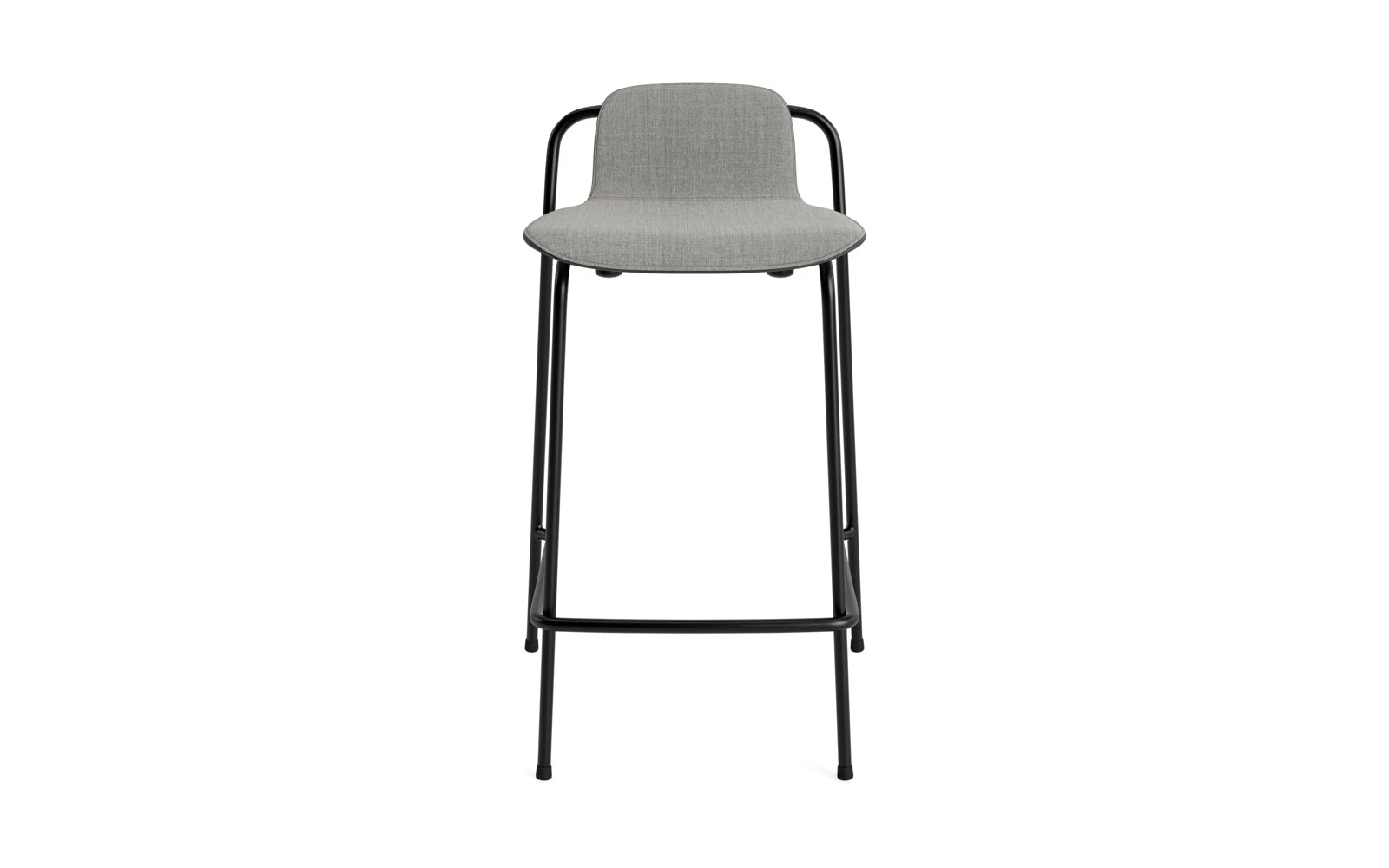 Entdecken Sie den eleganten Studio Barstuhl 65 cm von Normann Copenhagen. Mit schwarzem Stahl und hochwertigem Remix-Polster vereint er Stil und Funktionalität.