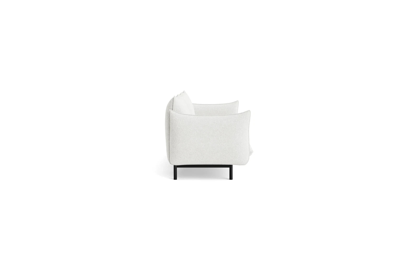 Elegantes Ark 3er Sofa von Normann Copenhagen, das stilvolle Akzente setzt und Gemütlichkeit in jedes Wohnzimmer bringt.