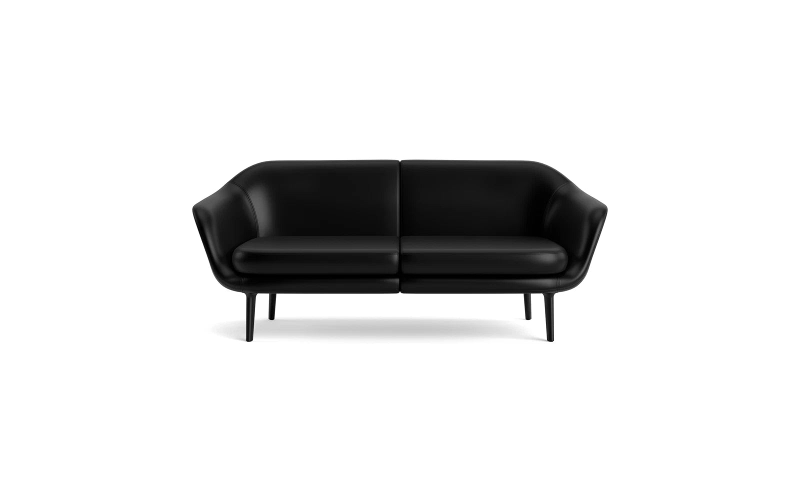 Stylisches Sum 2-Sitzer Sofa aus Aluminium von Normann Copenhagen, ideal für moderne Wohnräume mit flexiblem, anpassbarem Design.