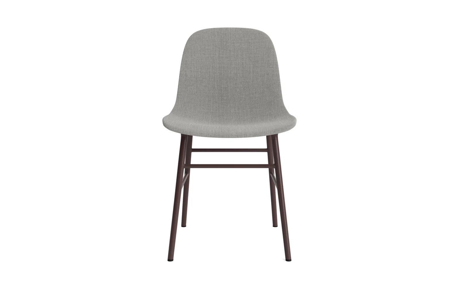 Entdecken Sie den Form Stuhl gepolstert Braun Stahl Remix von Normann Copenhagen – eine harmonische Verbindung aus modernem Design und erstklassigem Sitzkomfort.