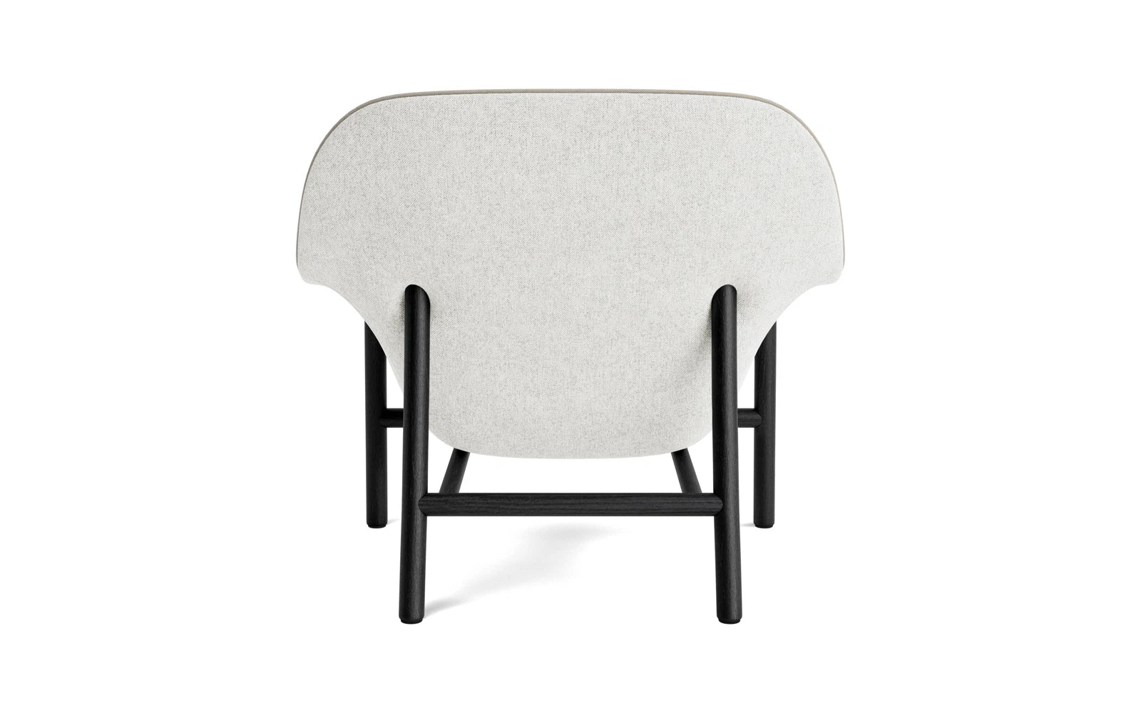 Eleganter Drape Lounge Sessel von Normann Copenhagen, der mit seiner sanften Silhouette und stilvollen Armlehnen eine gemütliche Atmosphäre schafft.