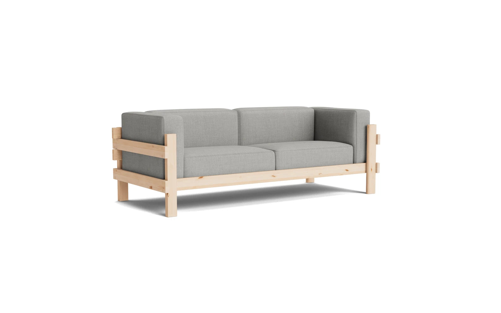 Kube Sofa 3-Sitzen Kiefer in  präsentiert im Onlineshop von KAQTU Design AG. 3er Sofa ist von Normann Copenhagen
