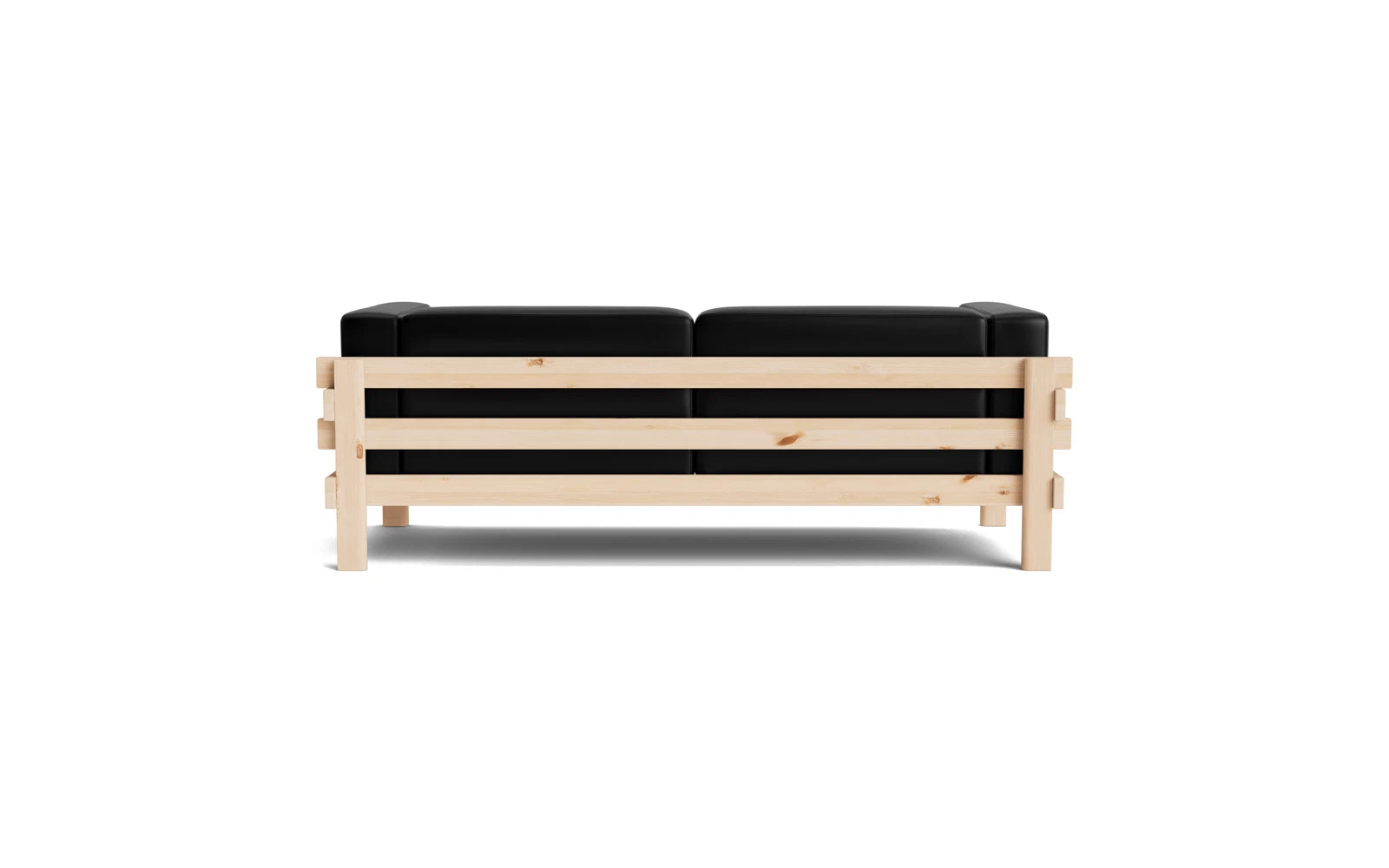 Elegantes 3-Sitzer Sofa Kube aus Kiefer von Normann Copenhagen, perfekt für stilvolle Wohnräume und entspannte Atmosphäre.
