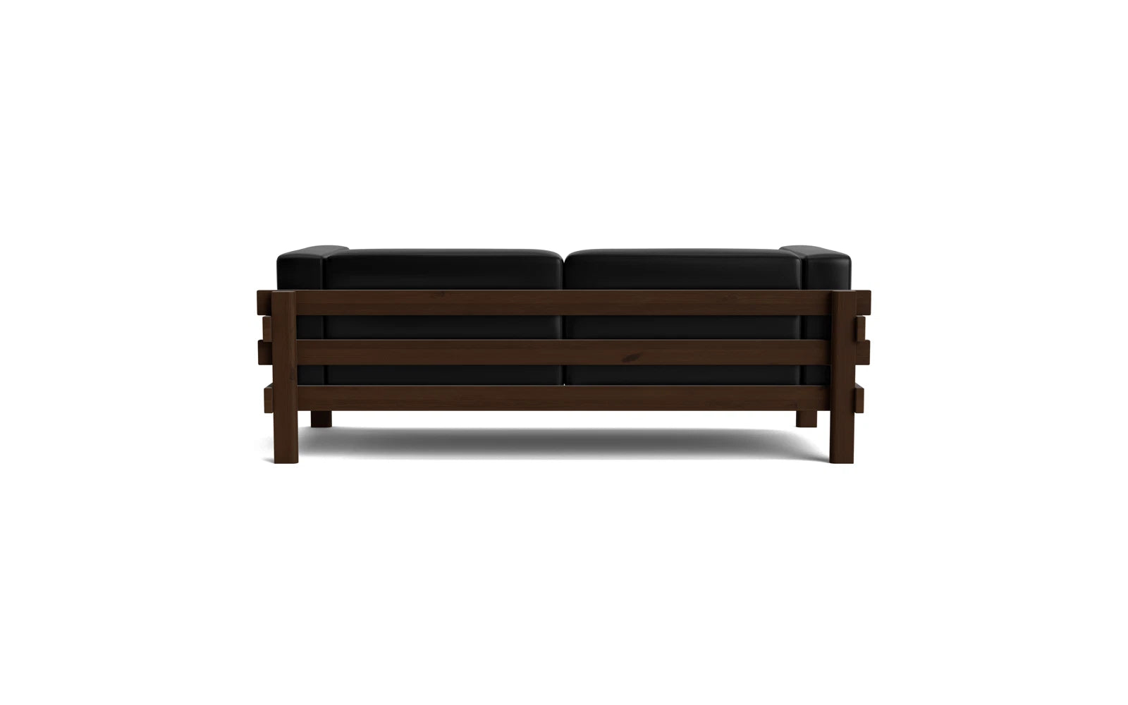 Elegantes 3-Sitzer Sofa Kube in dunklem Braun von Normann Copenhagen – perfektes Möbelstück für modernes Wohndesign und Gemütlichkeit.