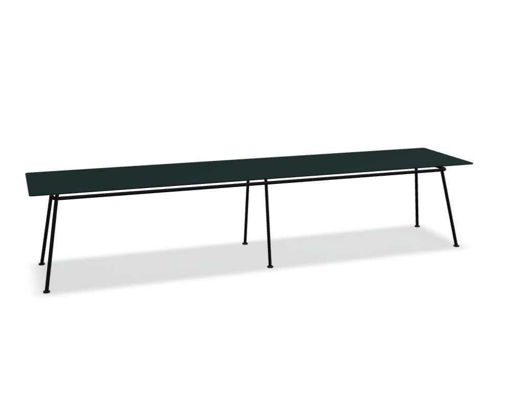 New School NS836 - Gruppentisch in Grün präsentiert im Onlineshop von KAQTU Design AG. Konferenztisch ist von Mdd