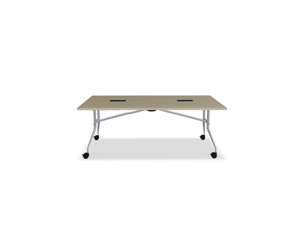 Plica PCP012 - Klapptisch in Eiche Natur präsentiert im Onlineshop von KAQTU Design AG. Konferenztisch ist von Mdd