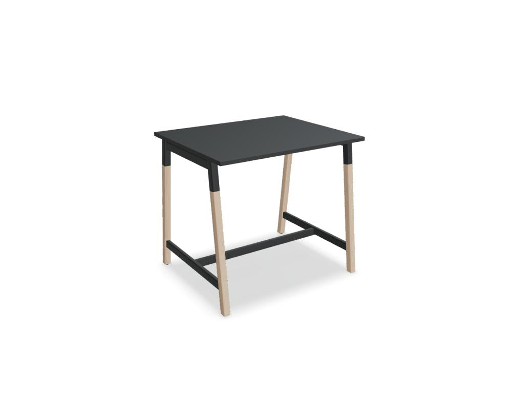 Ogi W PSD722 - Stehtisch in Honigeiche präsentiert im Onlineshop von KAQTU Design AG. Hochtisch ist von Mdd