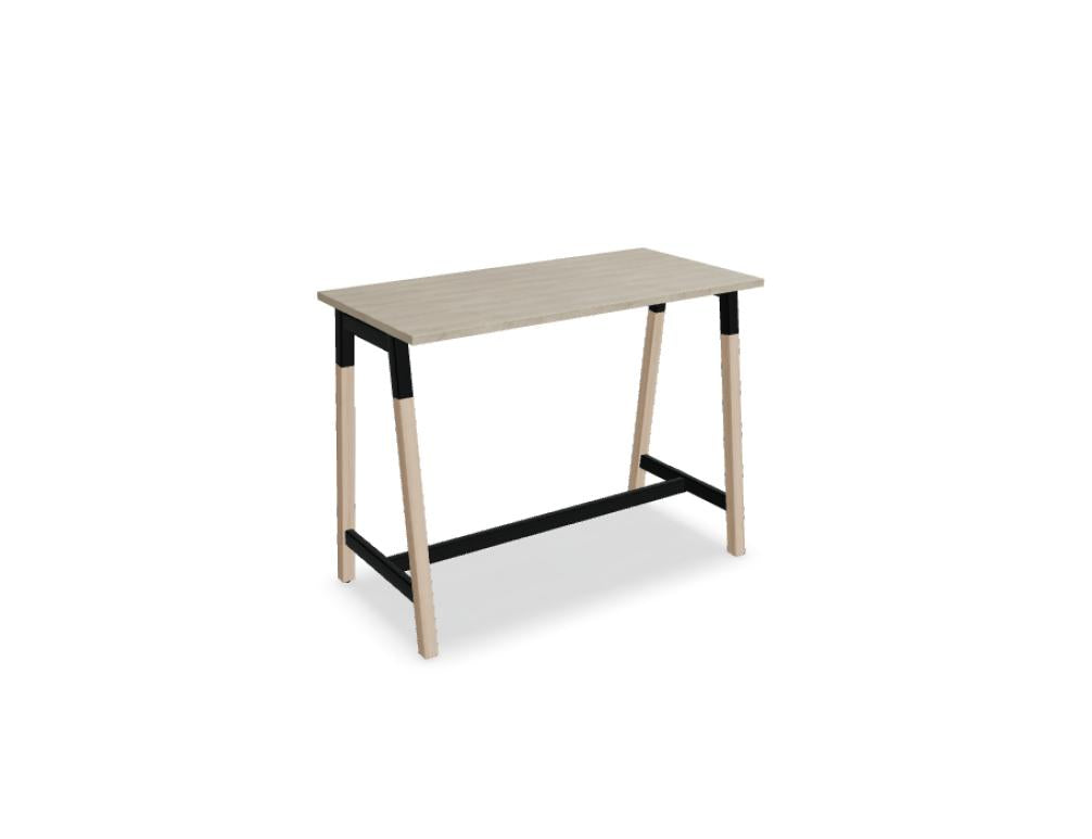 Ogi W PSD74 - Stehtisch in Honigeiche präsentiert im Onlineshop von KAQTU Design AG. Hochtisch ist von Mdd