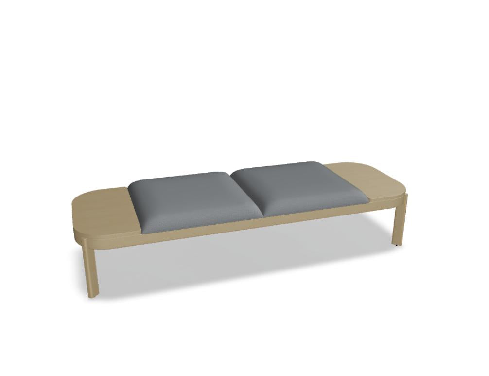 Ramp RMP311 - Bank in Grau präsentiert im Onlineshop von KAQTU Design AG. Sitzbank ist von Mdd