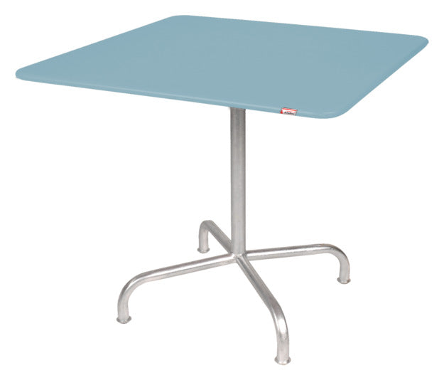 Hochwertiger, wetterfester Rigi Metall-Gartentisch 80x80 cm, klappbar, Schweizer Design, langlebig, pflegeleicht und perfekt für Garten, Balkon oder Terrasse.