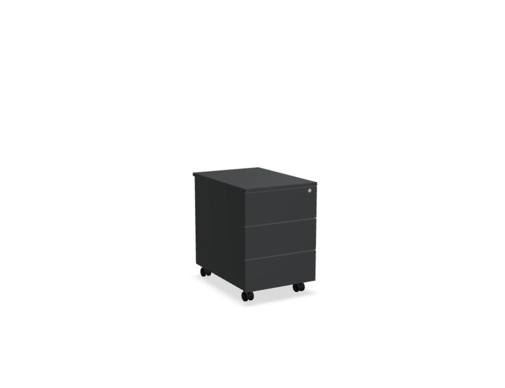 Mito SLD13HTM - Bürocontainer in Weiss Pastell präsentiert im Onlineshop von KAQTU Design AG. Korpus ist von Mdd
